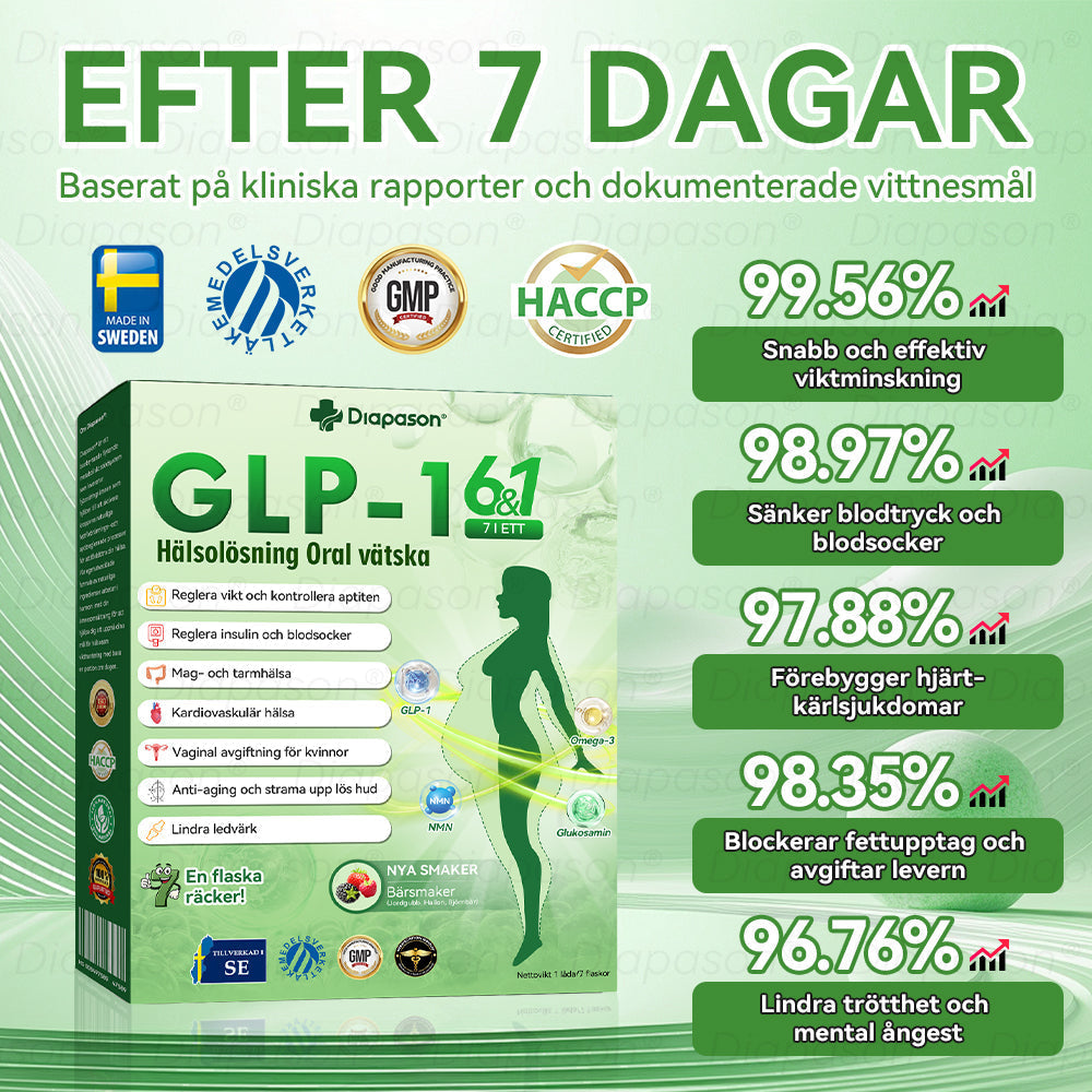 𝐋ä𝐤𝐞𝐦𝐞𝐝𝐞𝐥𝐬𝐯𝐞𝐫𝐤𝐞𝐭-𝐜𝐞𝐫𝐭𝐢𝐟𝐢𝐞𝐫𝐚𝐝| 𝐃𝒊𝓪𝐩𝓪𝙨𝐨𝒏®Ｇ𝖫𝑃-𝟏 𝑆𝑗𝑢 𝑖 𝑒𝑡𝑡 𝐻ä𝑙𝑠𝑜𝑙ö𝑠𝑛𝑖𝑛𝑔 𝑂𝑟𝑎𝑙 𝑣ä𝑡𝑠𝑘𝑎✅(En gång om dagen, synliga förändringar inom 7 dagar) 👩‍⚕️ För fetma, hjärt- och kärlhälsa, diabetes, sömnapné, ledproblem och mer 🩺