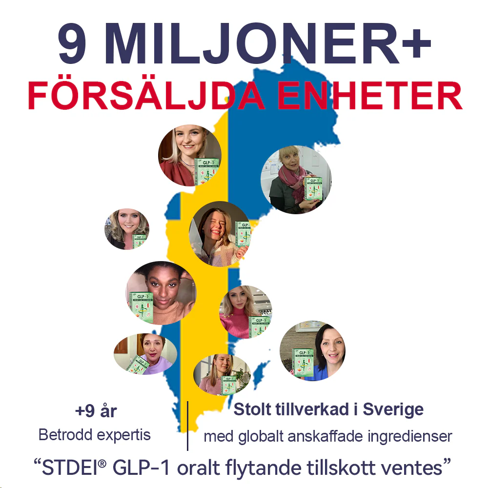 𝐒𝐓𝘿𝙀𝙄® 𝐆𝐋P-1 Viktnedgång Oral Lösning - ✅ En dos per dag – synliga resultat inom 7 dagar👩‍⚕️Lämplig för fetma, hjärt-kärlsjukdomar, diabetes, sömnapné, högt kolesterol och höga blodfetter, ledproblem med mera 🩺